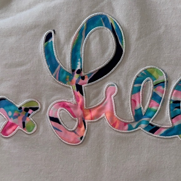 Lilly Pulitzer Women's XS Elliana Pullover Long Sleeve Shirt Multi Bermudaful - Picture 2 of 8